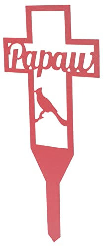 PAMINGONO Cemetery Memorial Cross Stake Metallkreuz Für Grabdekoration Langlebiger Eisenstecker Für Garten Friedhof Und Außenbereich Stilvolle Grabschmuck-Ordnung Für Erinnerungen