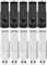 USB Flash Drive 16GB 10 Pack FEWINA USB 2.0 Flash Drives Bulk 16 GB Thumb Drive Swivel Memory Stick Jump Drive Pen Drive for Storage and Backup（Black and White,10PCS 16GB）