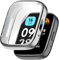 Hülle für Redmi Watch 3 Active Schutzfolie Schutzhülle, Silicone TPU Displayschutz Case Cover, Anti-Kratz Anti-Staub Schutz Gehäuse für Xiaomi Redmi Watch 3 Active (Silver)