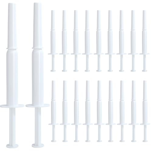 ROKZELT Einweg Vaginal Creme Applikatoren, 20 Stück Vaginal Applikator Für, Gleitgel Applikator, Applikator Für Zäpfchen, Tampon Applikator, Gleitmittel, Hygienisch, Für Intime Soins(2)