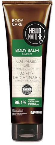P-Beauty Naturkosmetik Körperbalsam mit pflegendem BIO Hanfsamenöl - Körper Balm vegan, für Damen & Herren - Körperlotion für trockene & sensible Haut feuchtigkeitsspendend & regenerierend (1x250ml)