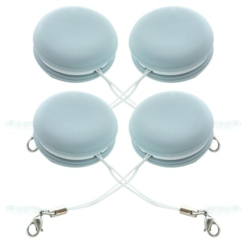 UKCOCO 4pcs Macaron Shape Phone Screen Cleaner Lightweight Reusable Wipes with Lanyard for Electronic Products and Glasses Suitable for Mobile Screens and Everyday Use