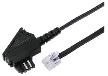 Hama TAE-N-Stecker - Modular Stecker 6p4c, 3 m