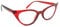 MT57 Retro 1950s 1960s Cat Eye Vintage Fashion Reading Glasses, Metal Hinges and 8 Lens Variations with Choice of 5 Colours (Red, 1.75)
