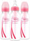 Dr. Brown's Options Narrow Bottles, 3 Pack, 8 ounce, Pink