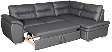 Mivano Cotta Leandra Ecksofa, Fango, 250 x 88 x 175 cm