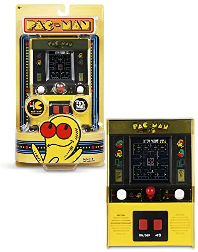 Basic Fun! - Pac Man - Mini Jeu D'arcade - Console de Jeu Portable - 9530