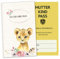 OLGS Mutter-Kind-Passhülle Österreich Wildnis | Baby Schwanger Geschenkidee Mukipasshülle | Schutzhülle Muki-Pass (Hülle für den österreichischen MuKi-Pass ohne Personalisierung, Löwe)