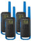 Motorola TLKR T62 PMR446 2-Way Walkie Talkie Radio - Blue (Quad)