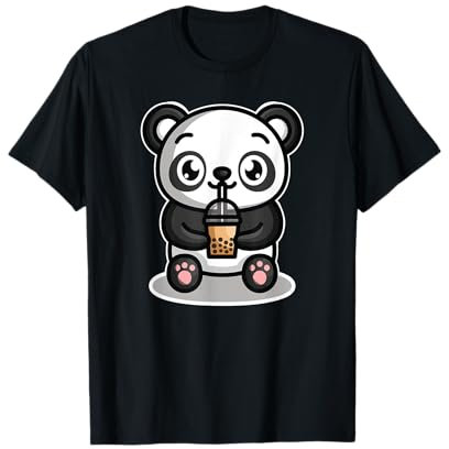 Bubble Boba Tea Kawaii, panda, ours, tapioca, cadeau T-Shirt