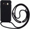 xingting EU Handykette kompatibel mit Samsung Galaxy S8 Plus Handyhülle Verstellbarer Silikon Seil Necklace Hülle-Schwarz