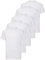 Expert Workwear Mens 5 Pack Plain Crew Neck T-Shirt Short Sleeve 100% Cotton Tee White