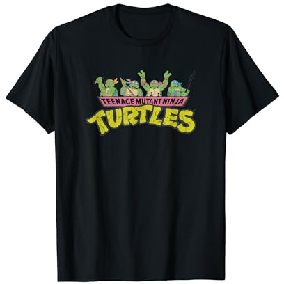 Teenage Mutant Ninja Turtles Classic Group Logo T-Shirt