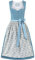 Stockerpoint Damen Edonita Midi Midi Dirndl, blau, 32