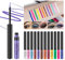 Flüssiges Eyeliner-Set, 12 farbige, matte Eyeliner, langlebiger, wasserfester Eyeliner-Stift, Eyeliner für das Augen-Make-up-Kit