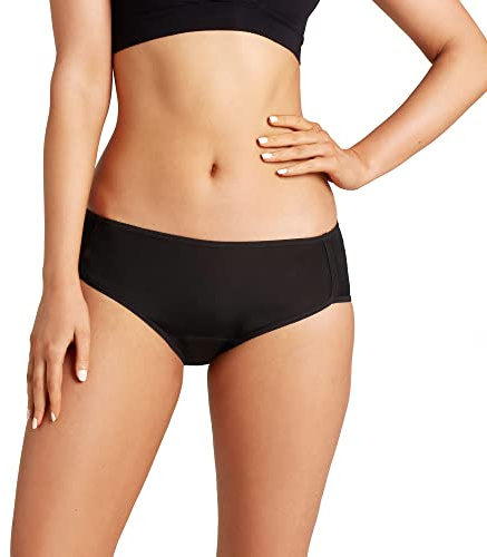 Love Luna Period Midi Brief (1pcs) Period Underwear 8/10 Black