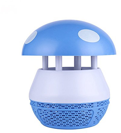 TECH DISCOUNT Lampe Anti-Moustiques Intérieur Rechargeable Voyage Répulsif Veilleuse Chambre Forme de Champignon Bébé Tueur Non Toxique Insecte