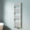 EMKE Radiateur Sèche-Serviettes Blanc 1200 x 400 mm, Radiateur Sèche-Serviettes pour Salle de Bain Chauffage à Eau Chaude 427 Watts