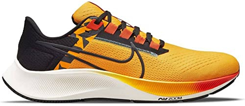 NIKE Air Zoom Pegasus 38 EKIDEN Men's Trainers Sneakers Running Shoes DO2423 (University Gold/Black-Orange 739) UK9.5 (EU44.5)