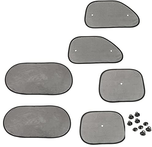 LST 5x Sonnenschutz Fensterscheibe durchsichtig Sonnenblende Set