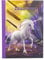 Idena 20132 - Zeugnismappe im Einhorn Design, mit 12 Hüllen für DIN A4 Format