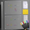 Magnetic Acrylic Calendar for Fridge 2 Set,12x16 Monthly & Weekly Clear Fridge Calendar Dry Erase Magnetic Planning Boards with Eraser & 6 Color Markers, Pen Holder
