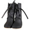 Medievale PU Cuoio Cavaliere Stivali Rinascimentale Medievale Cosplay Boots Uomo Vintage Boots Fondo Piatto Pizzo Up Scarpe,Nero,47