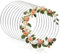 UTMACH 8 Stück 20cm Traumfänger Ringe Metall Kranz Ringe Makramee Ringe Drahtringe zum Basteln Makramee Zubehör Ringe Metall Drahtring Traumfänger Ringe für DIY Floral Hoop,Hochzeitskranz, Traumfänger
