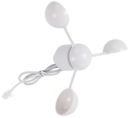 Agwuoetr WH-SP-WS01 AnéMomèTre Instrument de Mesure de la Vitesse Du Vent Capteur de Vitesse Du Vent Instrument MéTéOrologique pour AnéMomèTre