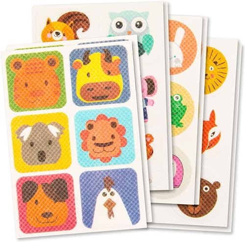 Tier Kinder Aufkleber Stickers,Aufkleber, Aufkleber für Kinder und Erwachsene, für Outdoor -Aktivitäten Kinder, 60 Stücke