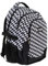 budmil ergonomischer Schulrucksack für Jungen und Mädchen 32L - für Teenager Kinder ab Klasse 5 - wasserabweisend - Rucksack mit 3 Fächer & belüftete Rückseite (Black & White)