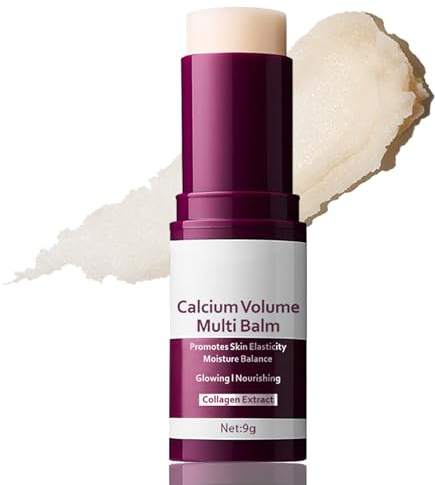 Calcium Multi Balm Stick, Korean Skincare Collagen Stick, Anti Aging Augencreme gegen Falten & Augenringe, Feuchtigkeitscreme Gesicht & Körper, Anti Falten Creme für Damen, Lifting Moisturizer Face