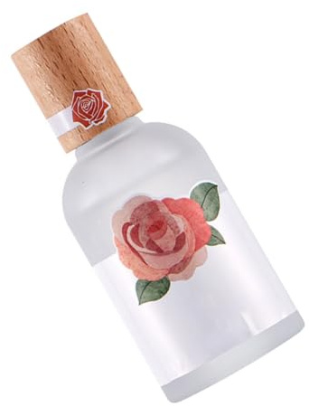 DEARMAMY Grüner Rosen Damenduft 50ml Eau De Parfum Natürlich Frisch Leicht Damenparfum Für Alltag Reise Sprühflakon