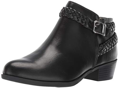 LifeStride Women's Adriana Ankle Bootie Boot, black, 8.5 M US