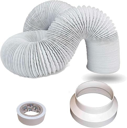 3 Meter Extension Hose to Fit Various Rhino Portable Air Conditioners Connects Easily to Your Existing Vent Pipe Extending it by 3 Meters