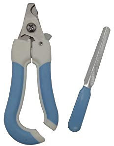 Accod Professional Pet Nail Clipper Pet Nail Trimming Tool with Protective Guard, Safety Lock and Nail File for Medium and Large Pet (L)