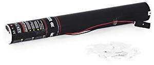 TCM FX Konfetti-Ladung elektrisch 50cm, weiß