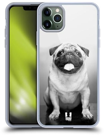 Head Case Designs Cute Male Pug Popular Dog Breeds Soft Gel Case Compatible With Apple iPhone 11 Pro Max