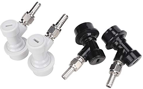 Aigend Ball Lock - 4PCS Threaded Ball Lock-Keg MFL Trennt Set mit Adapter Clamp