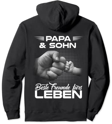 Papa & Sohn Beste Freunde Fürs Leben Vatertag Partnerlook Pullover Hoodie