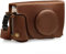 MegaGear MG1893 Ever Ready Kameratasche aus echtem Leder, kompatibel mit Fujifilm X100V, Braun