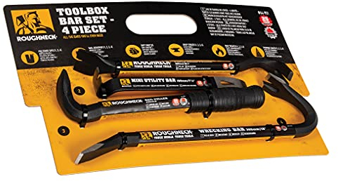 Roughneck® Gorilla ROU64951 Roughneck Werkzeugkoffer-Set, 4-teilig, Gelb