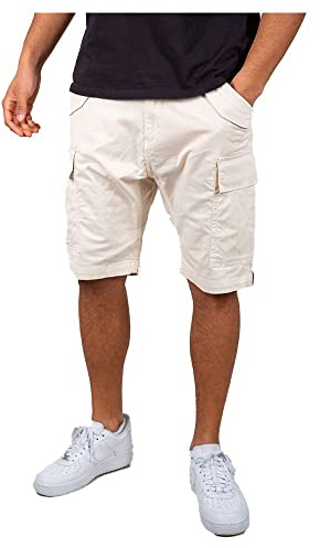 Alpha Industries Airman Short Short für Herren Jet Stream White