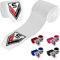 Boxen Handbandagen Kampfsport Bandagen Innenhandschuhe Schlagen MMA 2,5 3,5 4,5 Meter Handgelenkstützgurte Elastische Trainingstasche Kampfsport unter den Handknöcheln Schutzhandschuhe (4.5 M, Weiss)