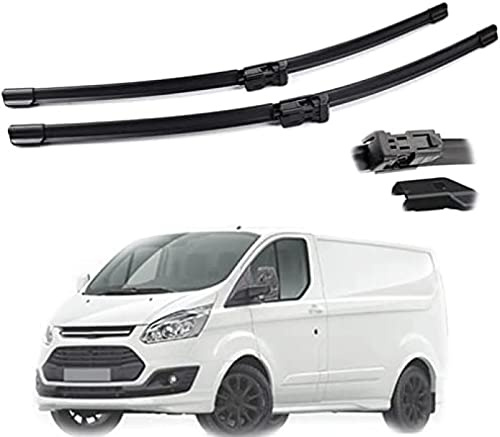 Scheibenwischer 2 Stück Frontscheibenwischerblätter Set für Ford für Tourneo für Transit für Custom 2017 2016 2015 2014 2013 2012 Wischer 30”+28”