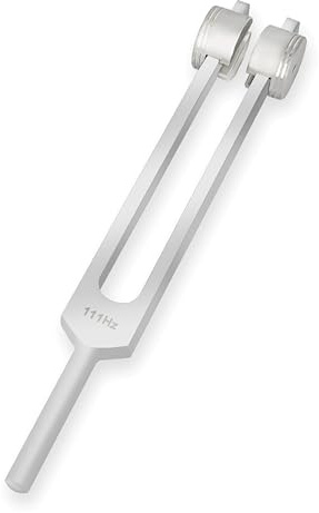 111Hz Tuning Fork. Manufactured in Sheffield, England by Ragg Tuning Forks. High-Quality Aluminium Tuning Fork for Sound and Vibrational Energy. Great for Meditation, Yoga & Sound Therapy