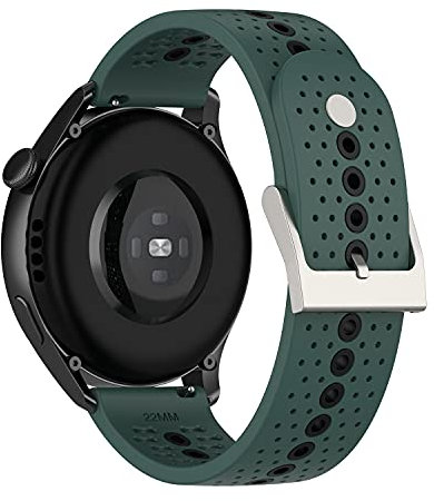 20mm Ersatzarmband Kompatibel für Withings ScanWatch Armband 42mm, Uhrenarmband für Withings Steel HR 40mm, Steel HR Sport 40mm Armband (Olivgrün)