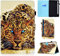 CASAFUNY Case for Lenovo Tab P12 12.7 Inch 2023 with Pen Holder, PU Leather Tablet Protective Case Stand Folio Cover with Car Sleep/Wake Tablet Case for Lenovo Tab P12 2023, Lion