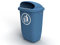 SULO CITYMATE DIN PK 50L Papierkorb/Abfallbehälter, 50 Liter Inhalt, Farbe: blau (RAL 5023) (Abfallbehälter)