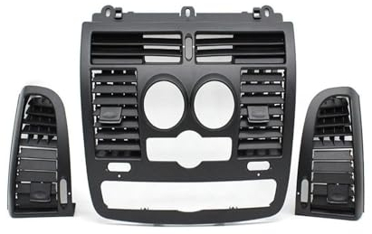Lüftungsgitter Für Benz Für Vito Für Viano Für W636 Für W639 2004-2015 Auto Links Rechts Centarl Mittleren AC Vent Grille Air Outlet Panel Abdeckung Steckdose Autoklimaanlage (Size : Model A 3pcs Set